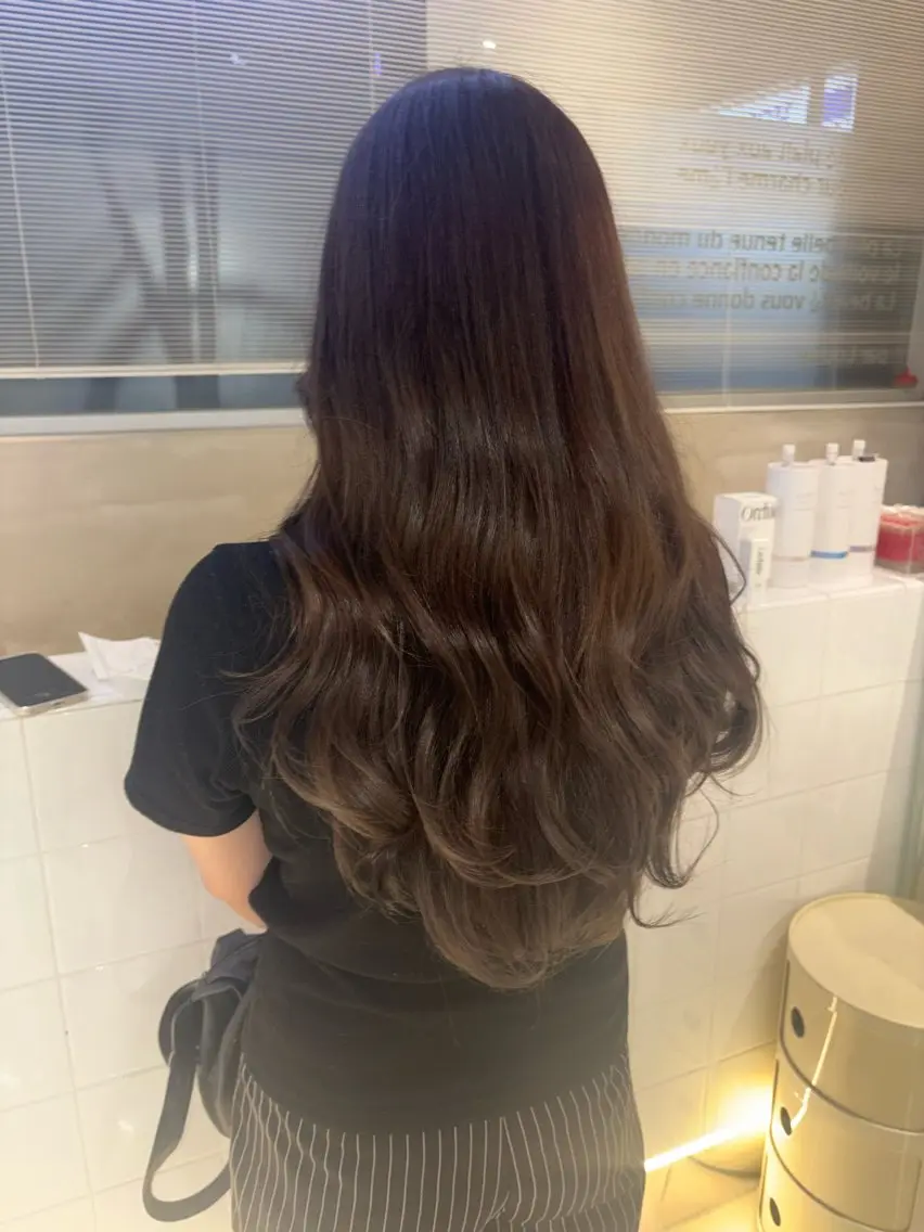 ロング カラー モデル募集中🎆 YUA🧁🐩🧚のヘアスタイル