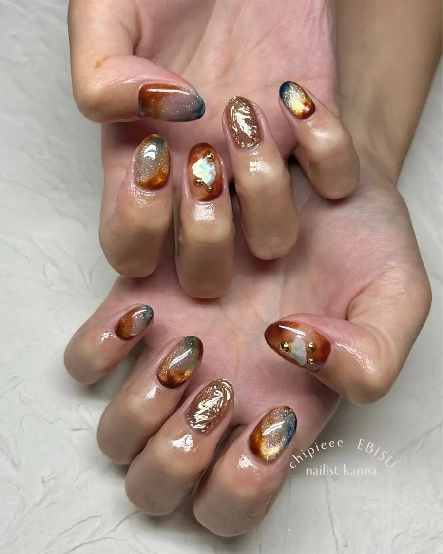 ネイル ハンドネイル chipieee EBISUkannaのネイルデザイン