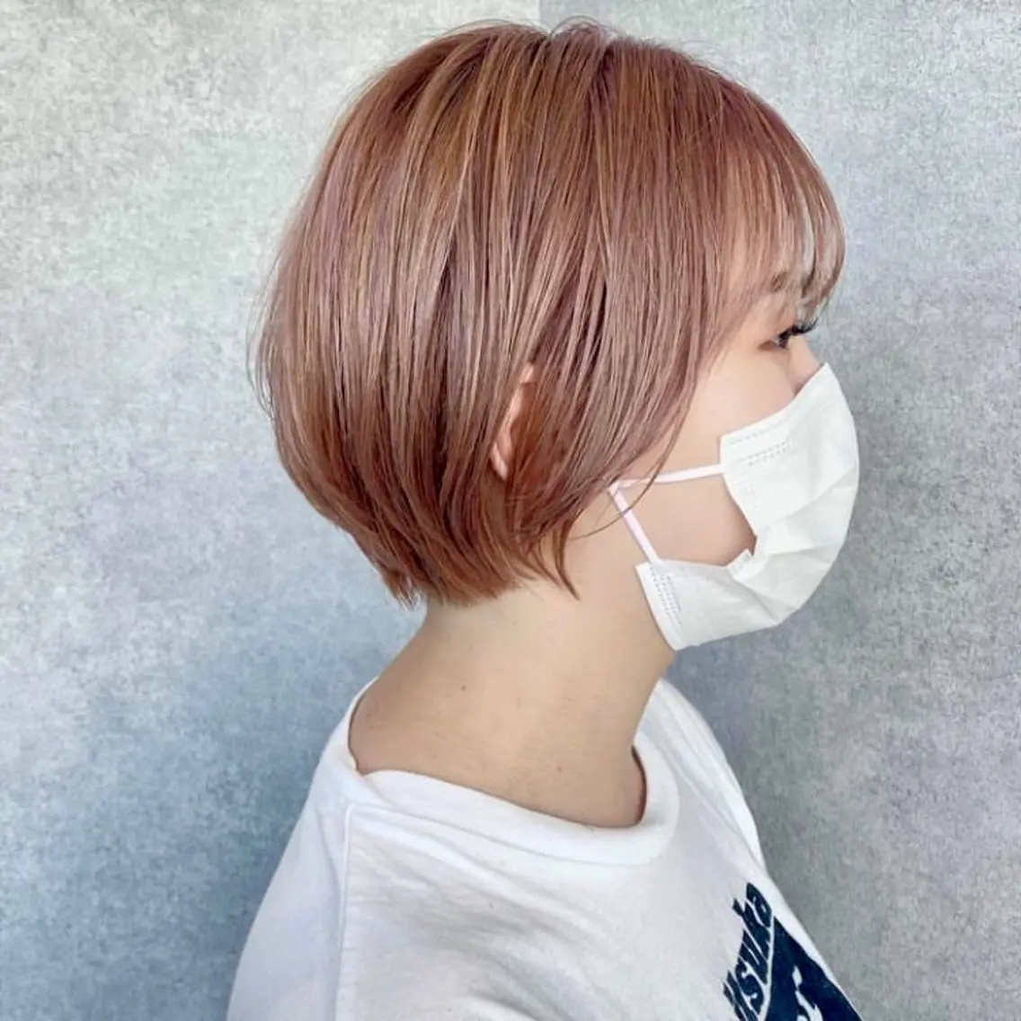 ショート ショートヘア 砂川朱音⌇鶴見区横堤 ⌇抜け感ヘア⌇韓国風のヘアスタイル