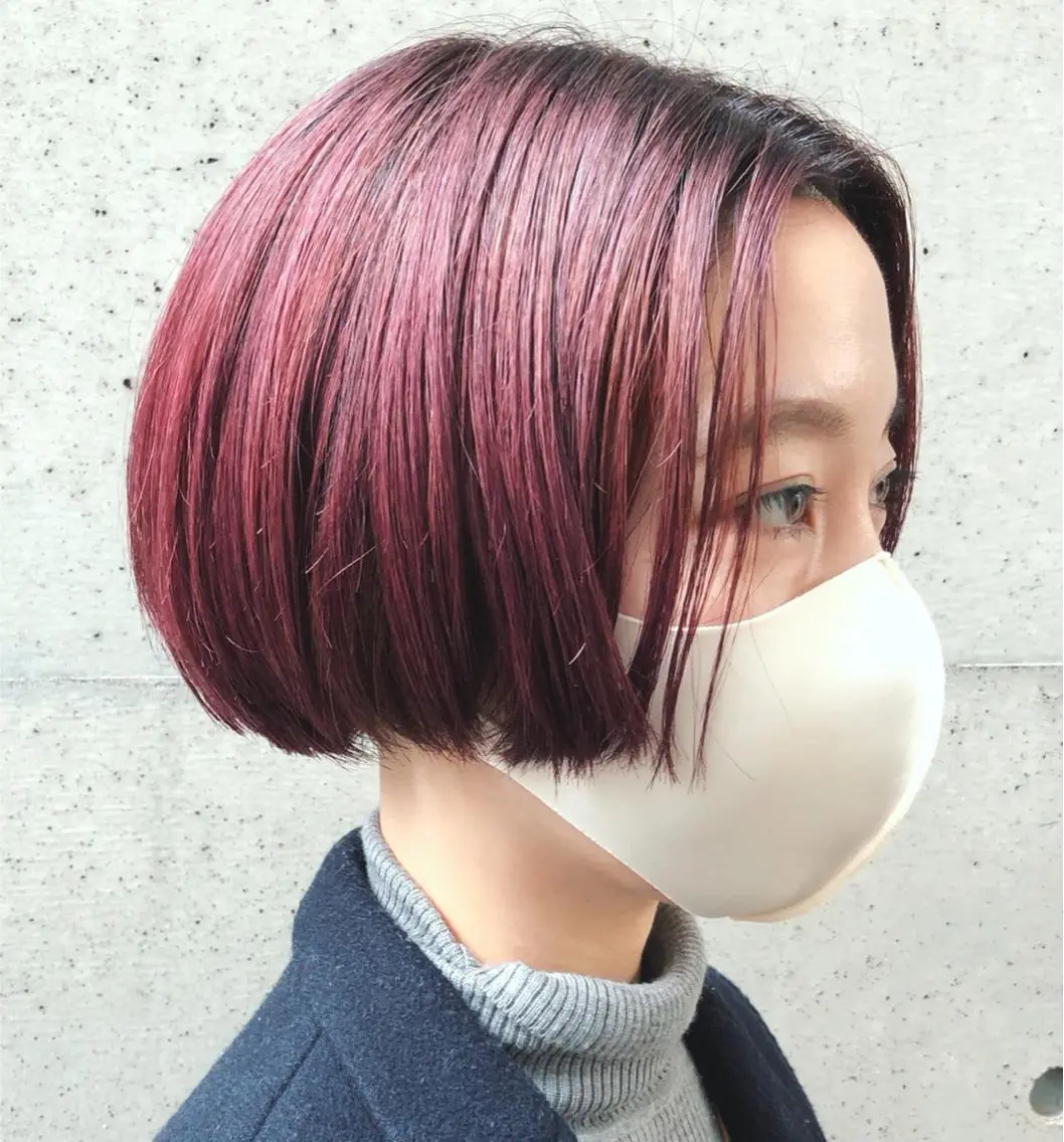 ショート カラー ヘアカラー エトウリクシ パーマ美容師のヘアスタイル