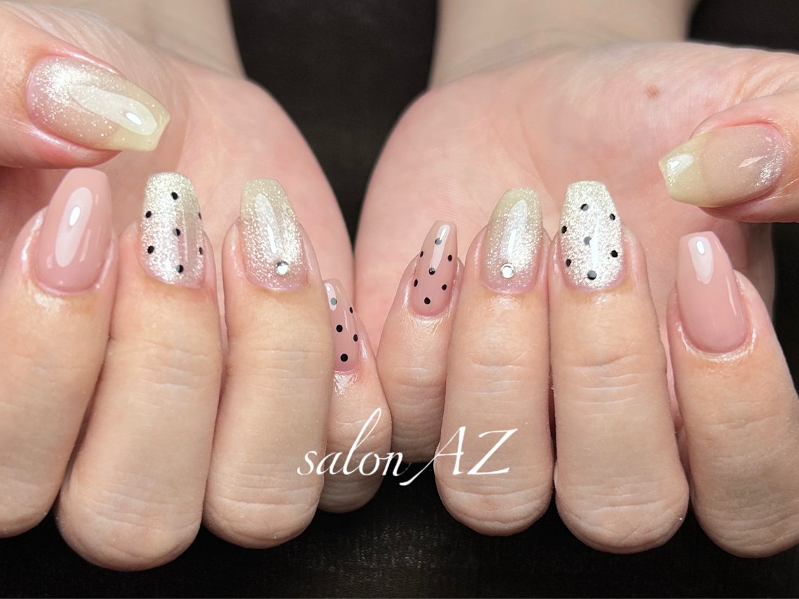 ネイル オフィスネイル ハンドネイル salon AZのネイルデザイン
