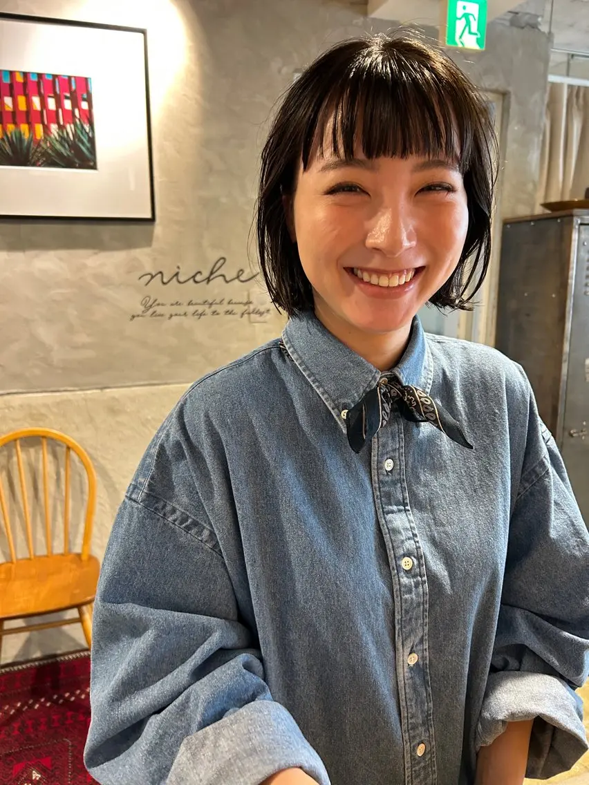 ショート カット トリートメント ayane⭐️ボブ・ ショート・パーマのヘアスタイル