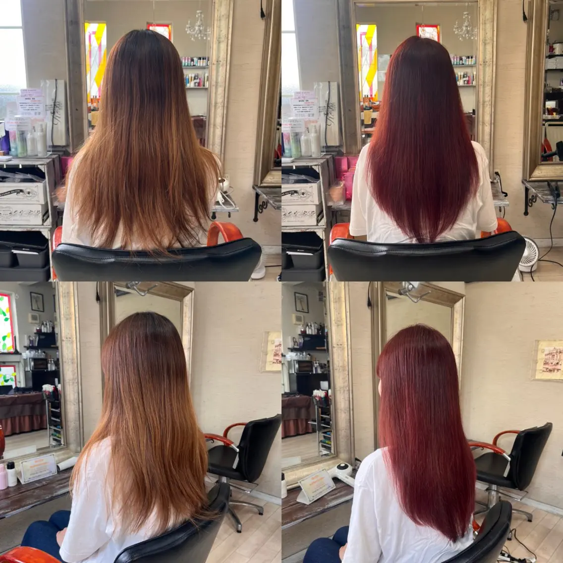 セミロング 伸ばしかけ カット ヘアカラー 縮毛矯正 トリートメント ✨髪質改善・縮毛矯正 専門美容室マーベルのヘアスタイル