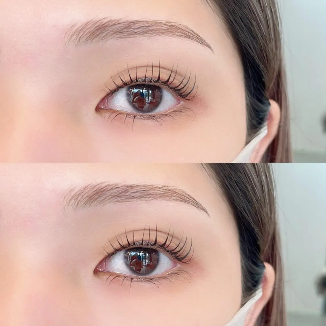 💓✨大人気！持続性抜群✨💓80度にまつ毛立ち上げるパリジェンヌラッシュリフト💓アフタートリートメント付きの写真