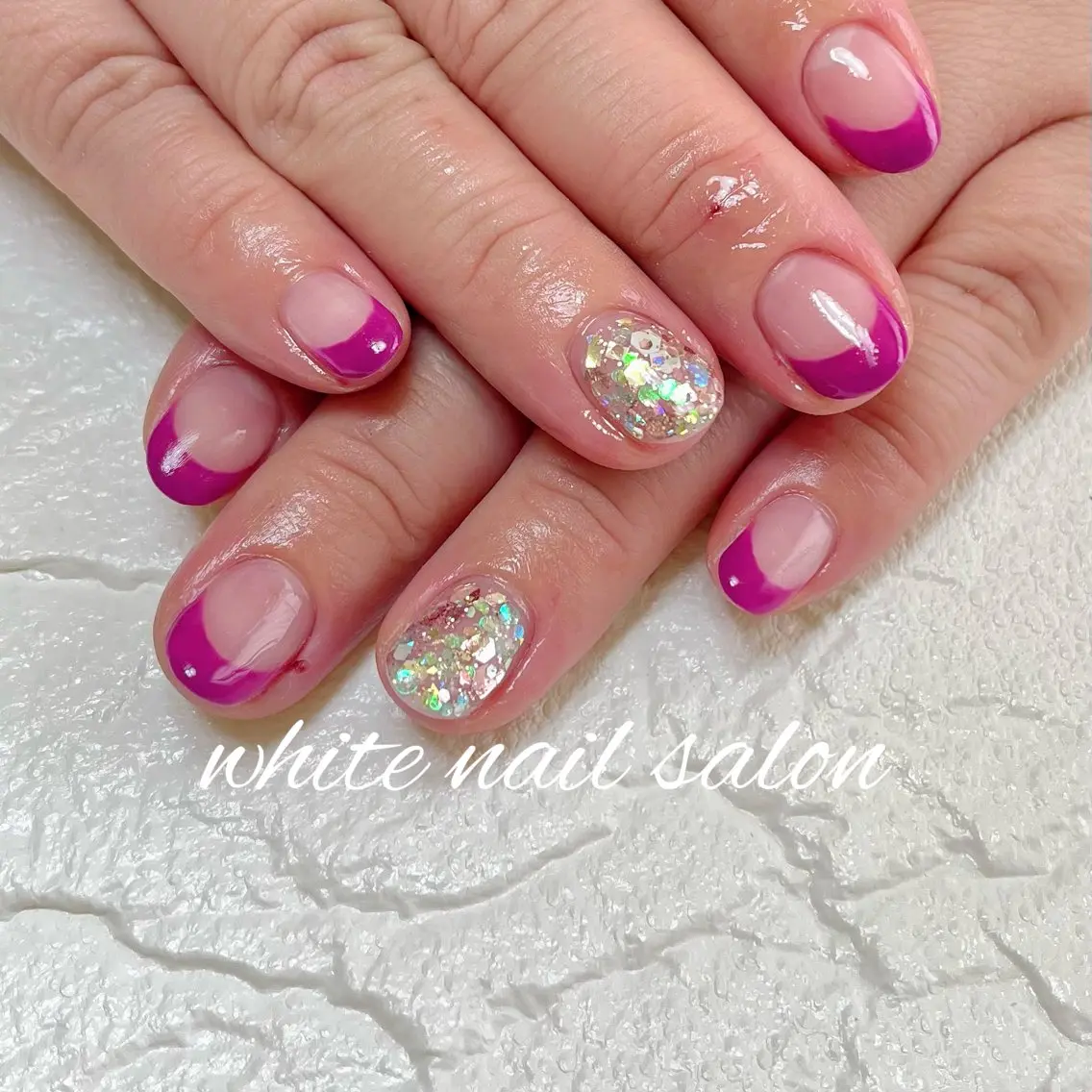 ネイル ハンドネイル white nail salonのネイルデザイン
