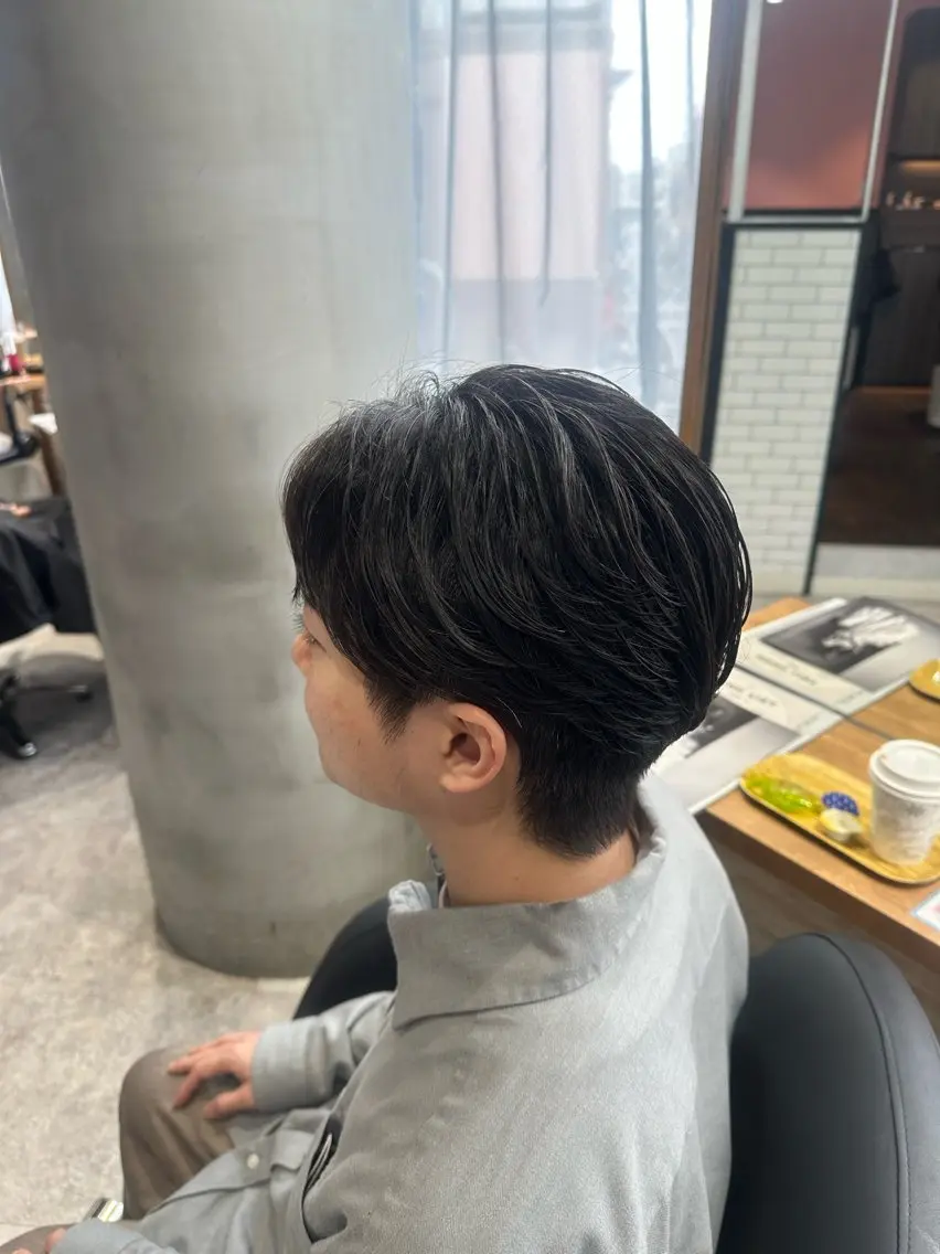 ミディアム パーマ ミディアムパーマ ニュアンスパーマ LUPI byLee MIUのヘアスタイル