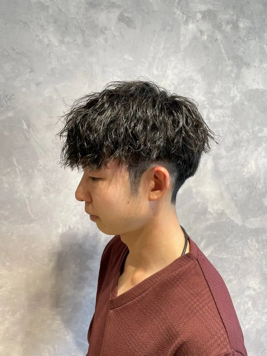 メンズカット+ツイストスパイラルパーマ+トリートメントの写真
