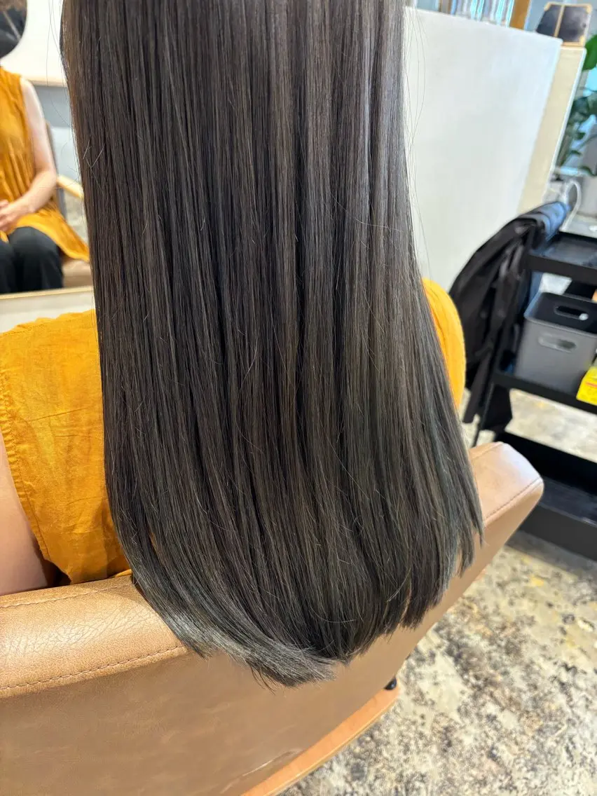 『女性限定』【透明感×最高級Tr】カット✂️+アディクシーカラー+TOKIOトリートメント🦋*・の写真