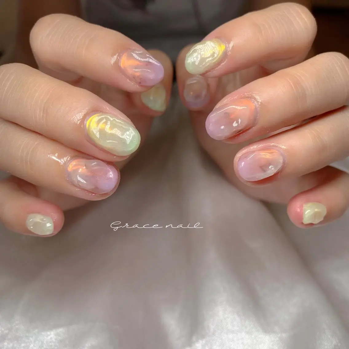 ネイル ハンドネイル ☆*。Grace Nail。*☆のネイルデザイン