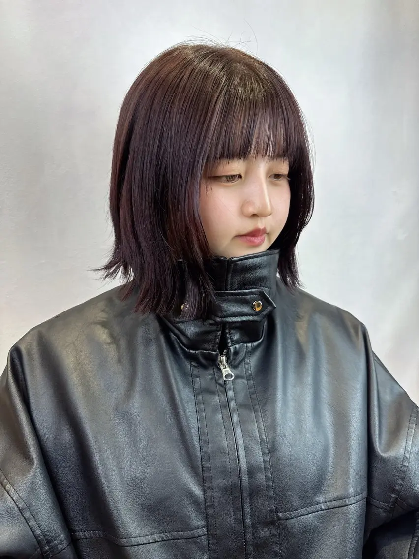 ショート ヘアカラー 守屋 瞳子のヘアスタイル