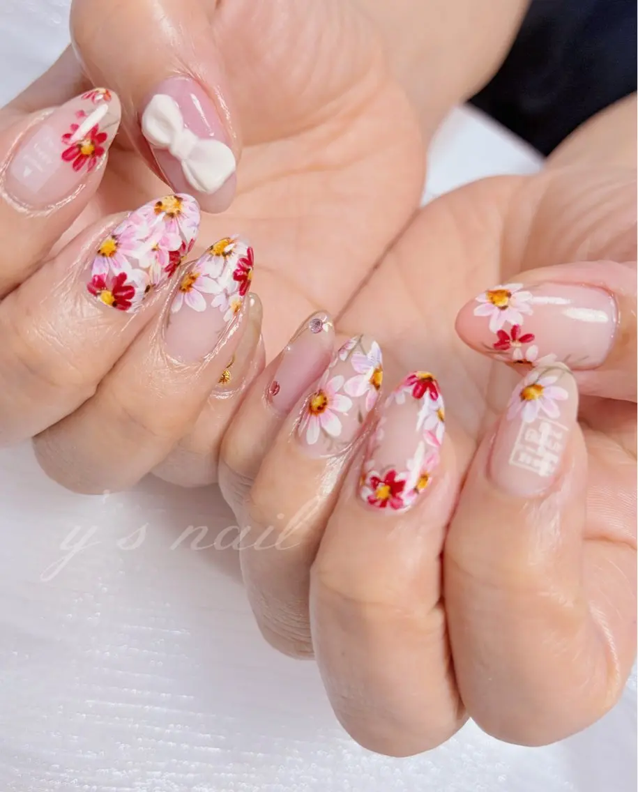 ネイル ハンドネイル y’s nail ✧ゆきのネイルデザイン