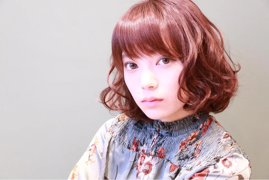 ショート カラー 透明感カラー イルミナカラー 当日OK◎艶カラー /木下ゆりえ🌸のヘアスタイル