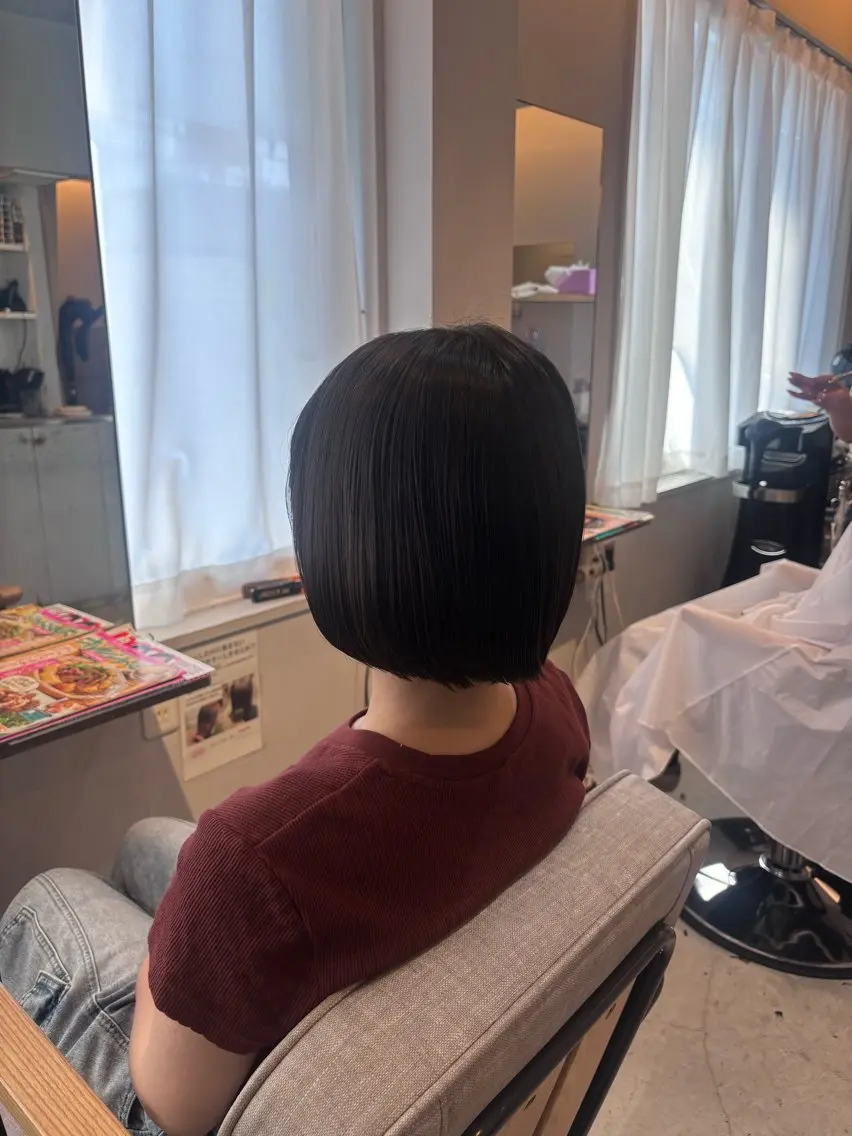 ショート 真鍋 月音のヘアスタイル
