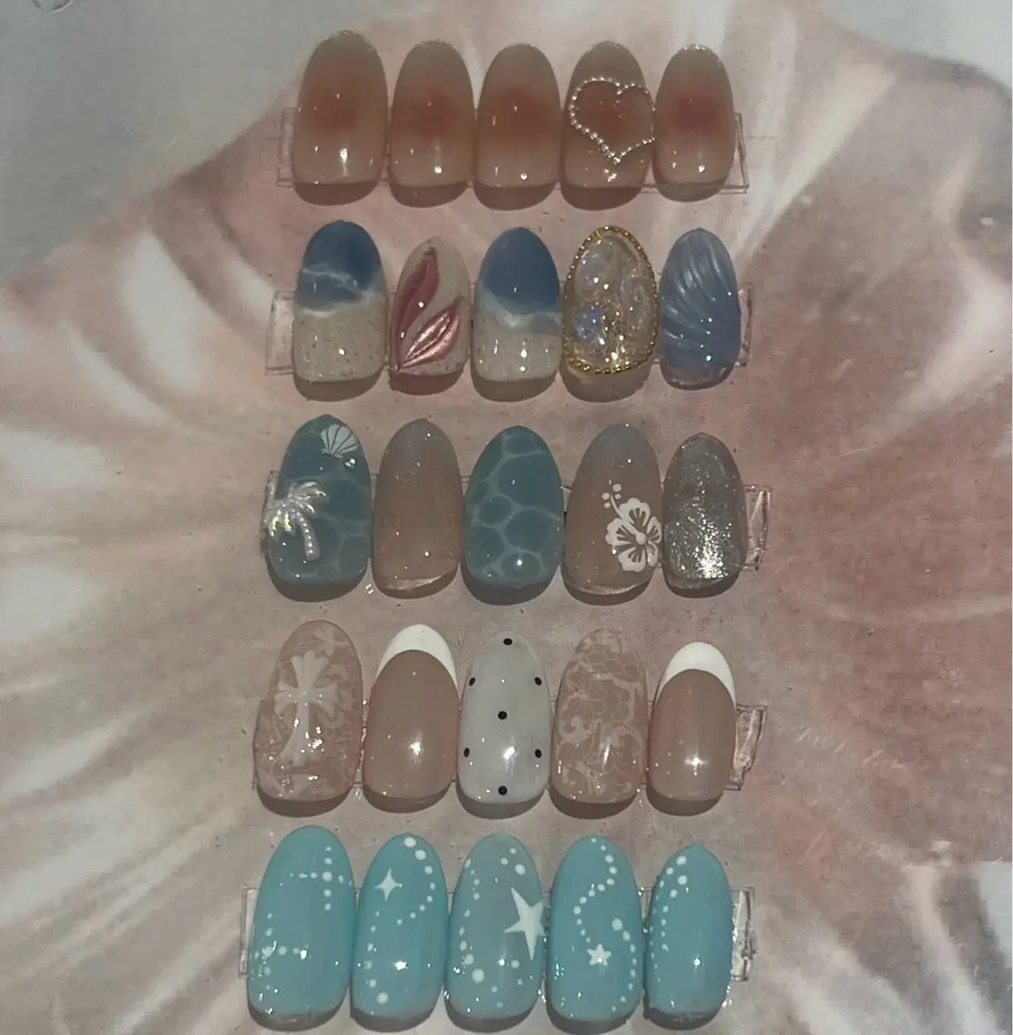 ネイル SHELL NAIL ホノカ🤍のネイルデザイン
