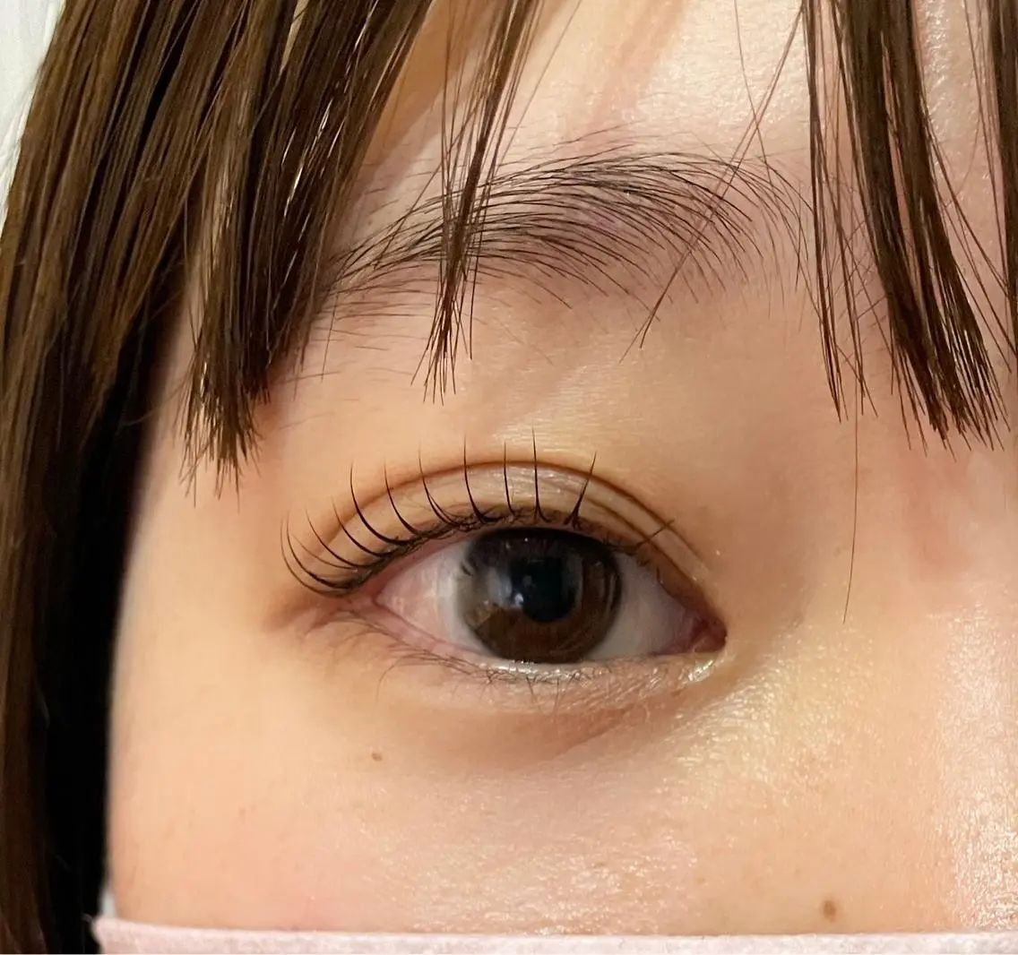 ☆1年ぶり以上お久しぶりの方へ☆ ケアラッシュリフト/上のみ/お仕上げトリートメント&1週間の技術保証付きの写真