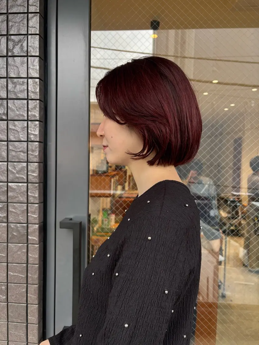 ショート カラー ヘアカラー satsuki 暖色・ブラウンカラーのヘアスタイル