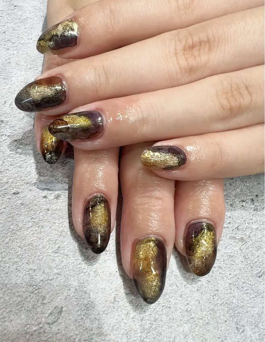 ネイル ハンドネイル glow_ nailのネイルデザイン