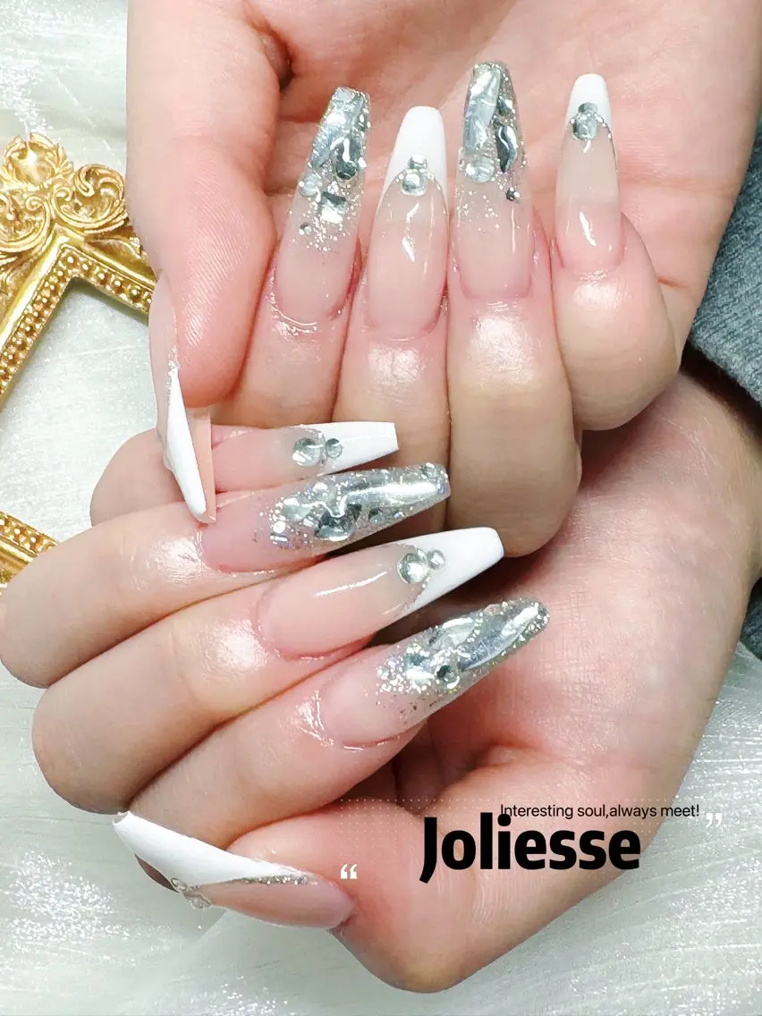 【チップ★長さだし】美フォルム長さだし★長持ち★付け放題120分¥12800の写真