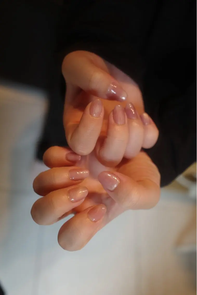 ネイル マグネットネイル オフィスネイル NailSalon AULAのネイルデザイン