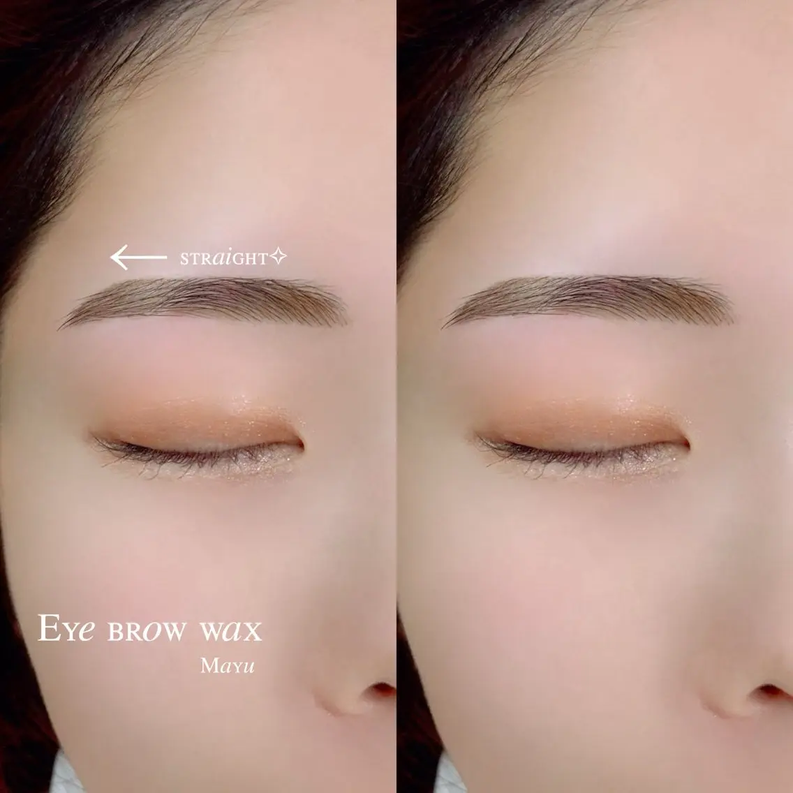 5月30.31来店限定✨〖 時短💈30min-眉Wax 〗(メイクなし)⚠️注意事項お読みください。の写真