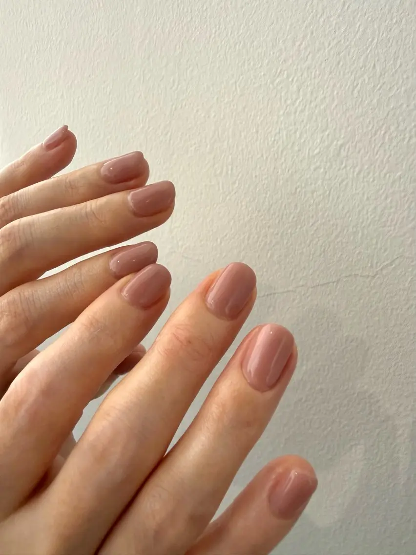 ネイル ニュアンスネイル ワンカラーネイル ショートネイル ハンドネイル Miyu __ Nailのネイルデザイン