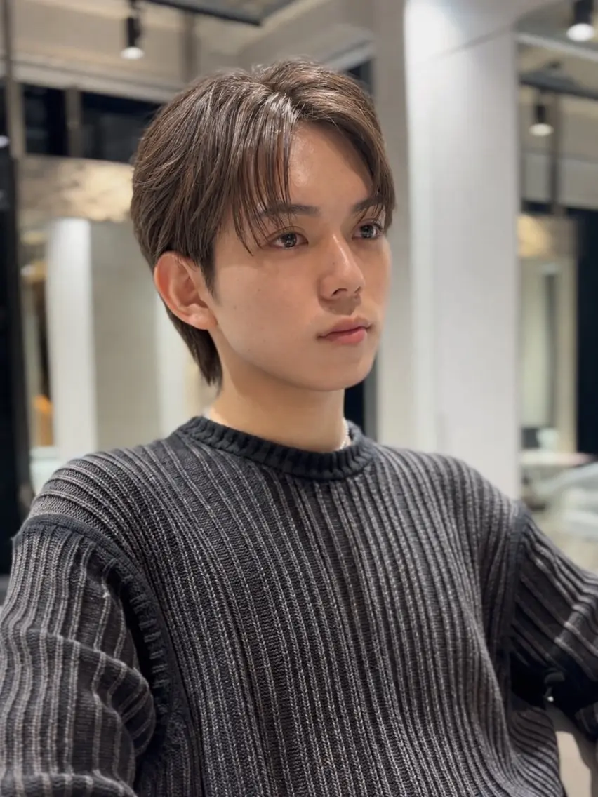 【🔥メンズ限定🔥】ブリーチなしWカラー➕トリートメント💫の写真