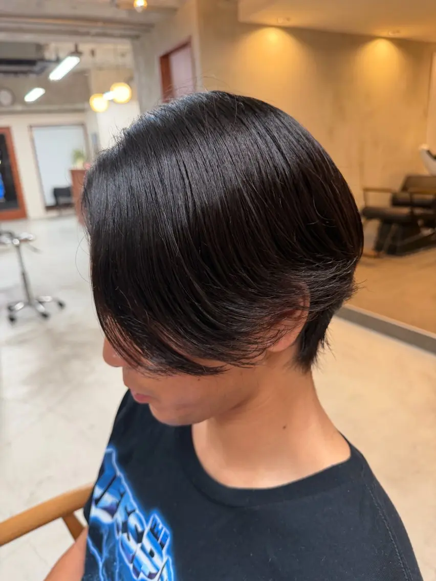 メンズ カット 縮毛矯正 縮毛矯正モデル募集中 SORAのヘアスタイル