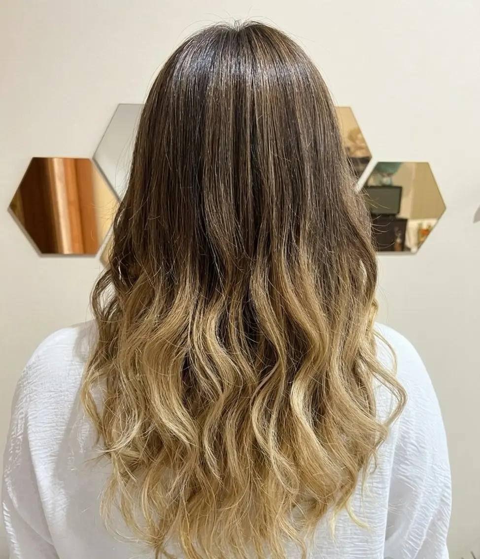 ロング カラー 加藤 諒のヘアスタイル