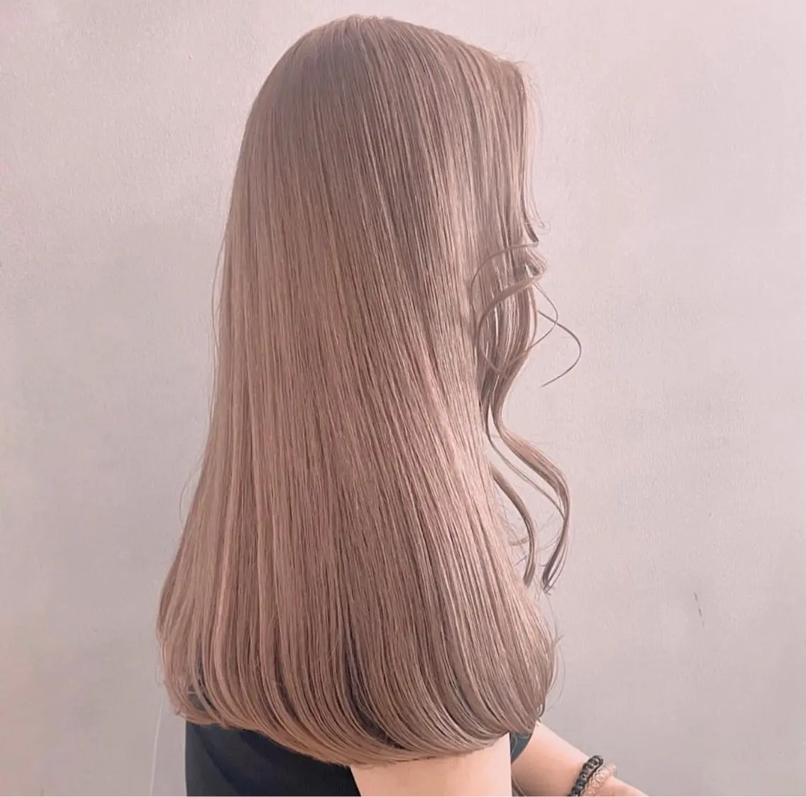 ロング カラー ピンクカラー 店長 こうすけのヘアスタイル