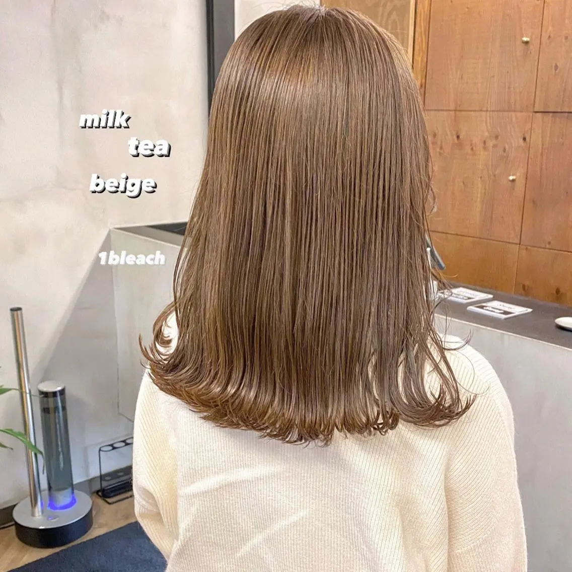 セミロング カラー パーマ ヘアアレンジ メンズ キッズ ネイル マツエク・マツパ メンズブリーチ ブリーチ 前川 朋香のヘアスタイル