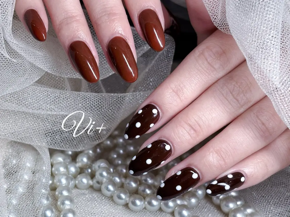 ネイル ハンドネイル Nailsalon Vi+ももか🩷のネイルデザイン