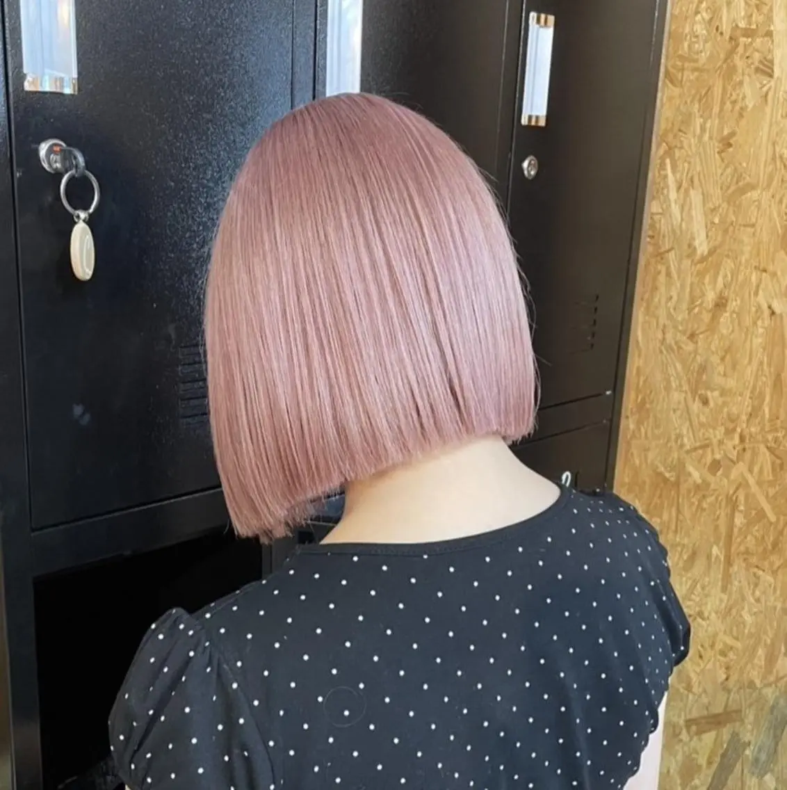 ショート カラー 🍑ピンク＆ベージュ 🎀ももかのヘアスタイル