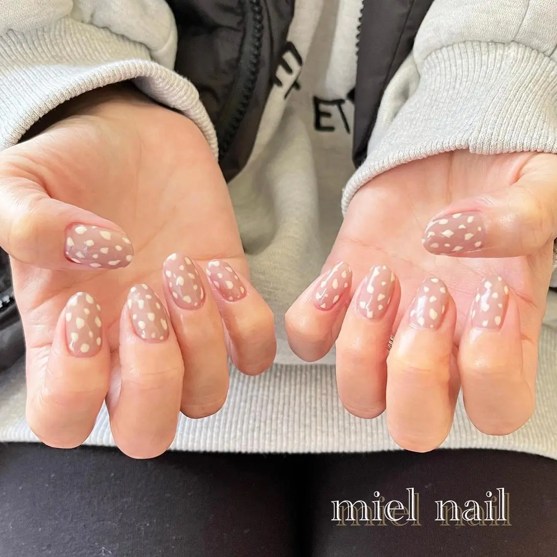 ネイル ニュアンスネイル ハンドネイル miel nailのネイルデザイン
