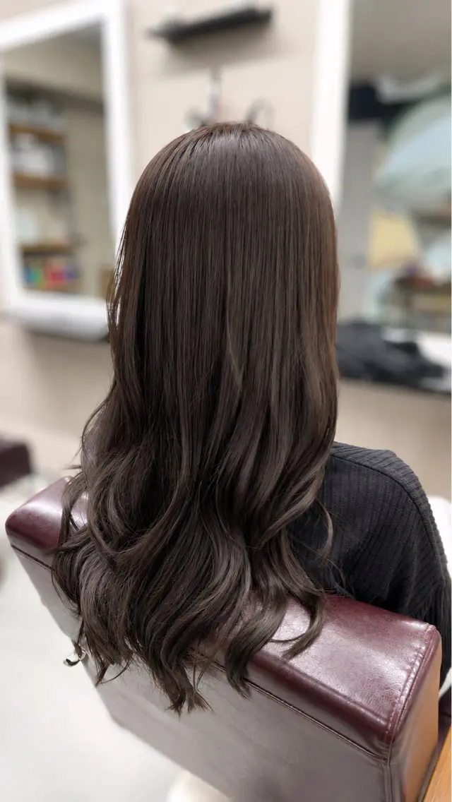 ロング 吉野 結奈のヘアスタイル