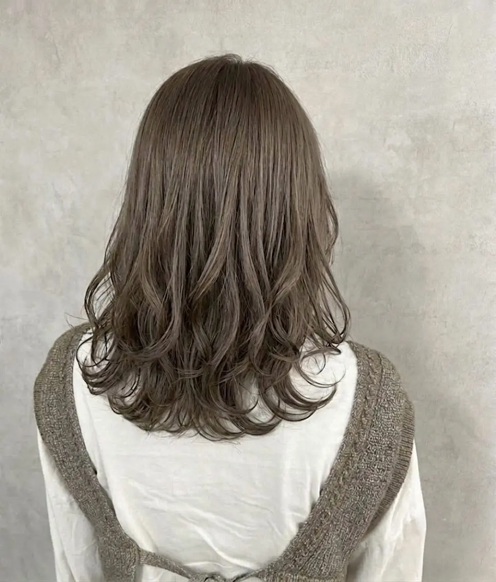 ミディアム 🫧縮毛矯正 かとうよしき🫧のヘアスタイル
