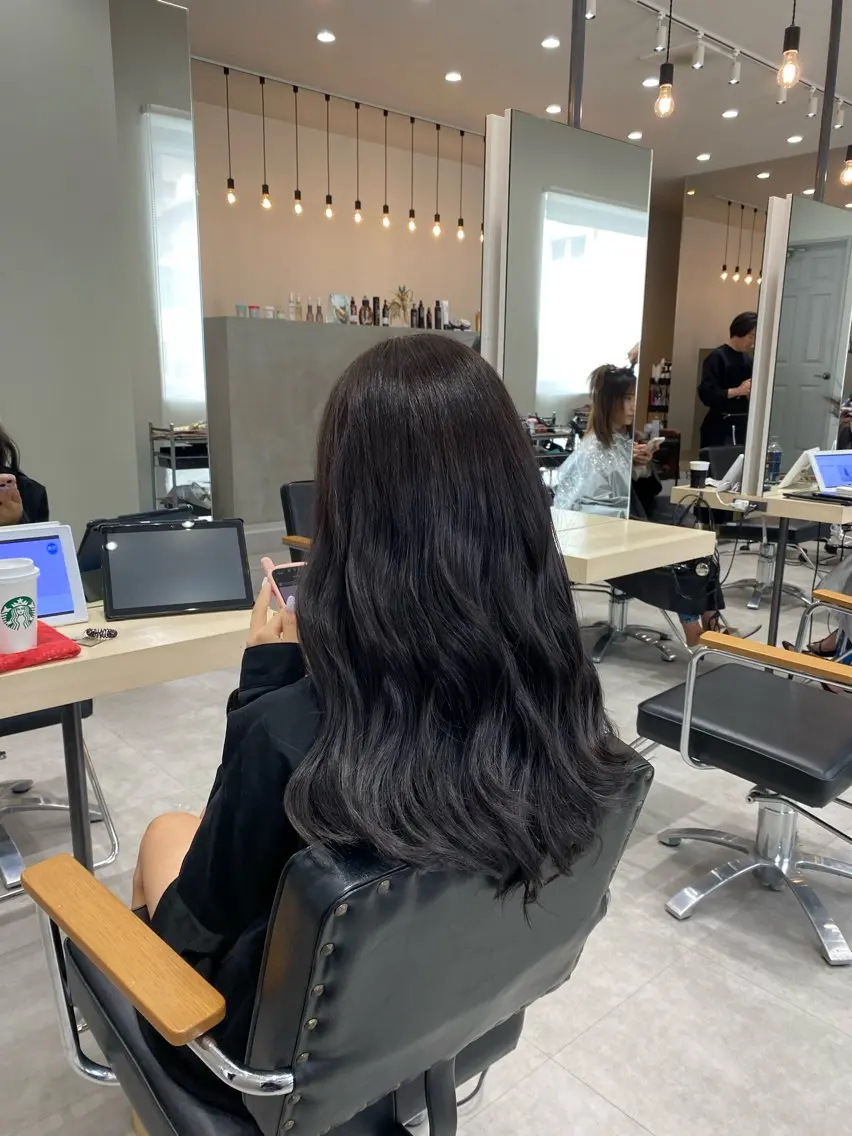 ロング カラー 瀬戸 秀孝のヘアスタイル