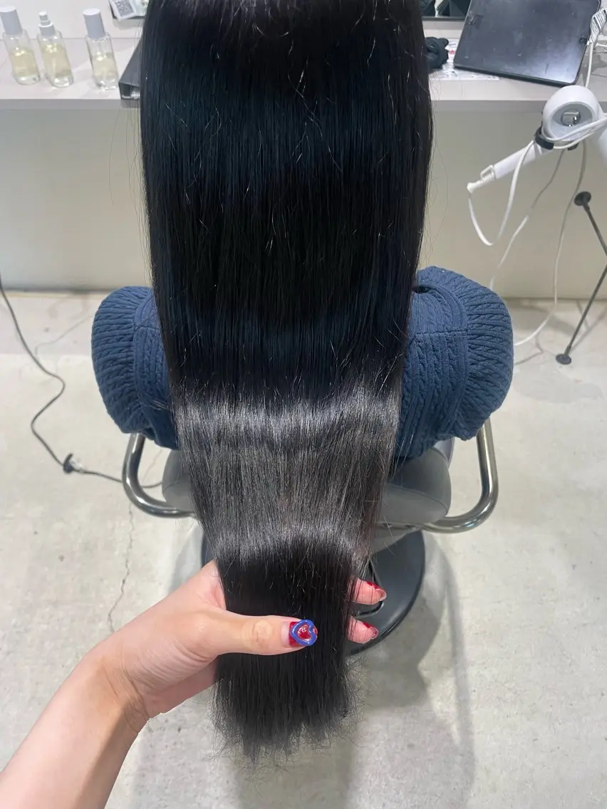 ロング トリートメント ないとう ゆうかのヘアスタイル