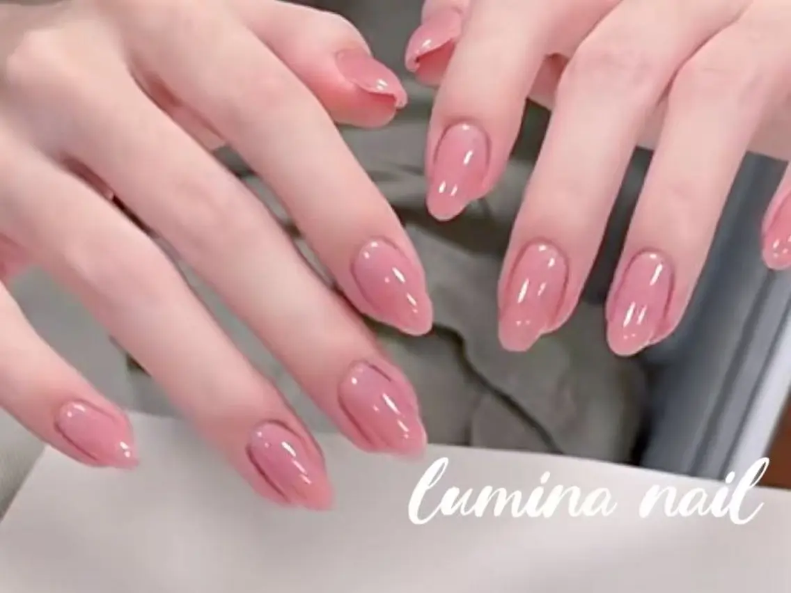 ネイル ワンカラーネイル LUMINA NAIL渋谷店のネイルデザイン