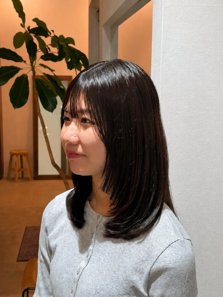 カラー ヘアカラー 高畑 佑菜のヘアスタイル