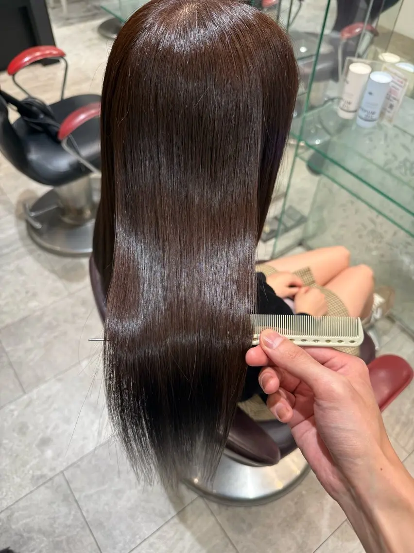 ロング カット ヘアカラー トリートメント ヘアセット ✨上村 潤平✨メンズヘア✨のヘアスタイル