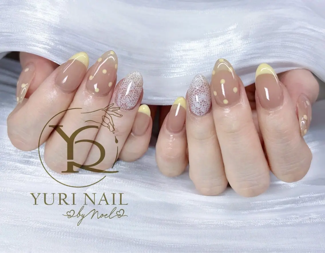 ネイル チークネイル フットネイル フレンチネイル グラデーション キラキラネイル ハンドネイル フットネイル ハンドケア YURI Nail Funabashiのネイルデザイン