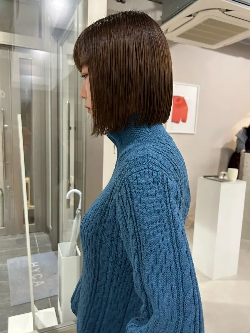 ロング、ミディアム、ボブ、ショート(フェード×)メンズ可の写真