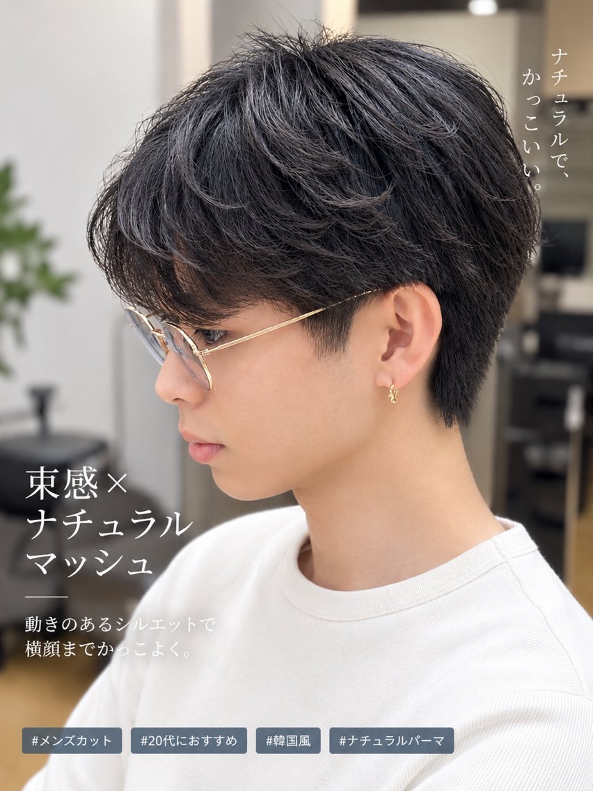 パーマ メンズ パーマ 小沼 裕太のヘアスタイル