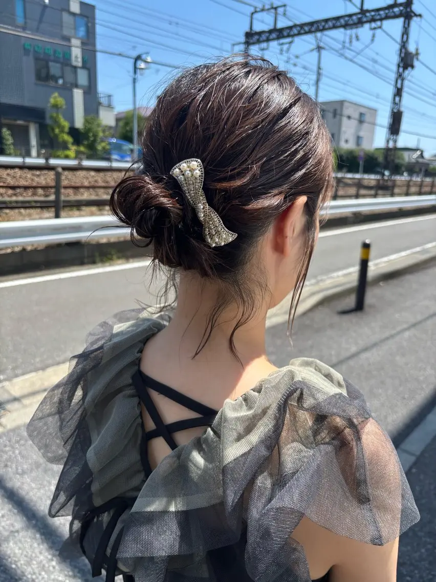 ミディアム あらい まさえのヘアスタイル