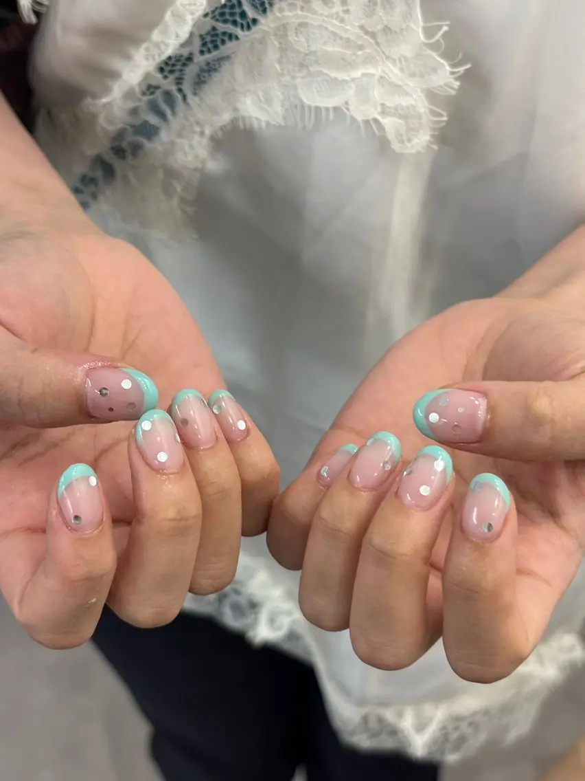 ネイル ハンドネイル 【marl】 cocoaのネイルデザイン