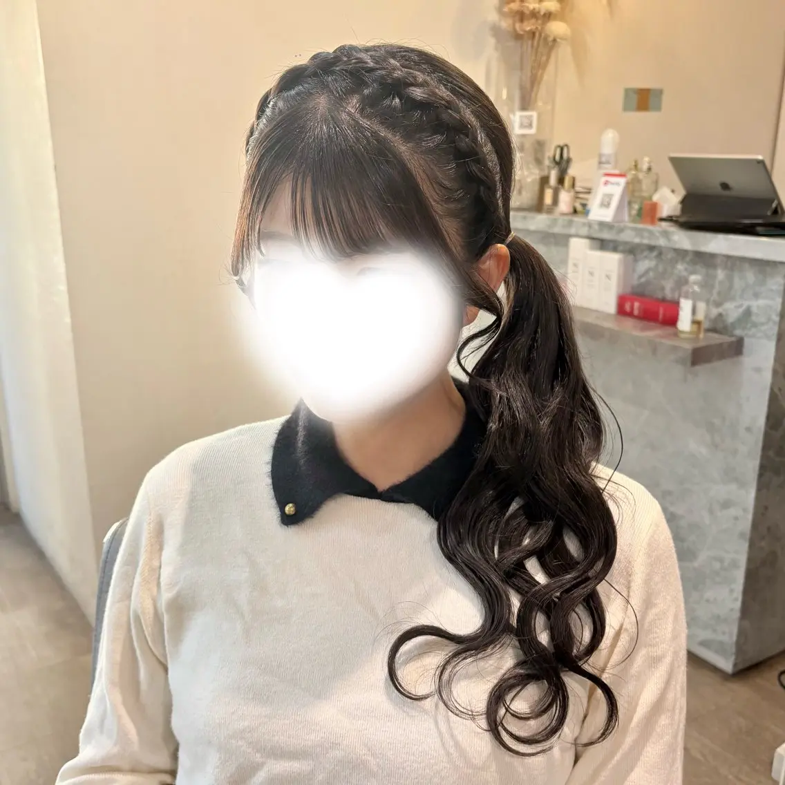 ヘアアレンジ ヘアセット ゆ ののヘアスタイル