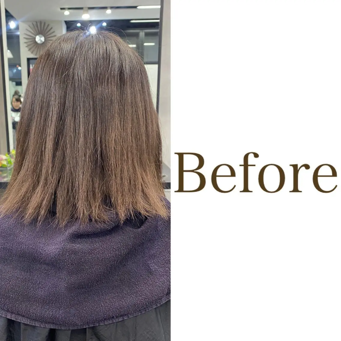 セミロング カラー ヘアアレンジ FAAM Tsuneのヘアスタイル