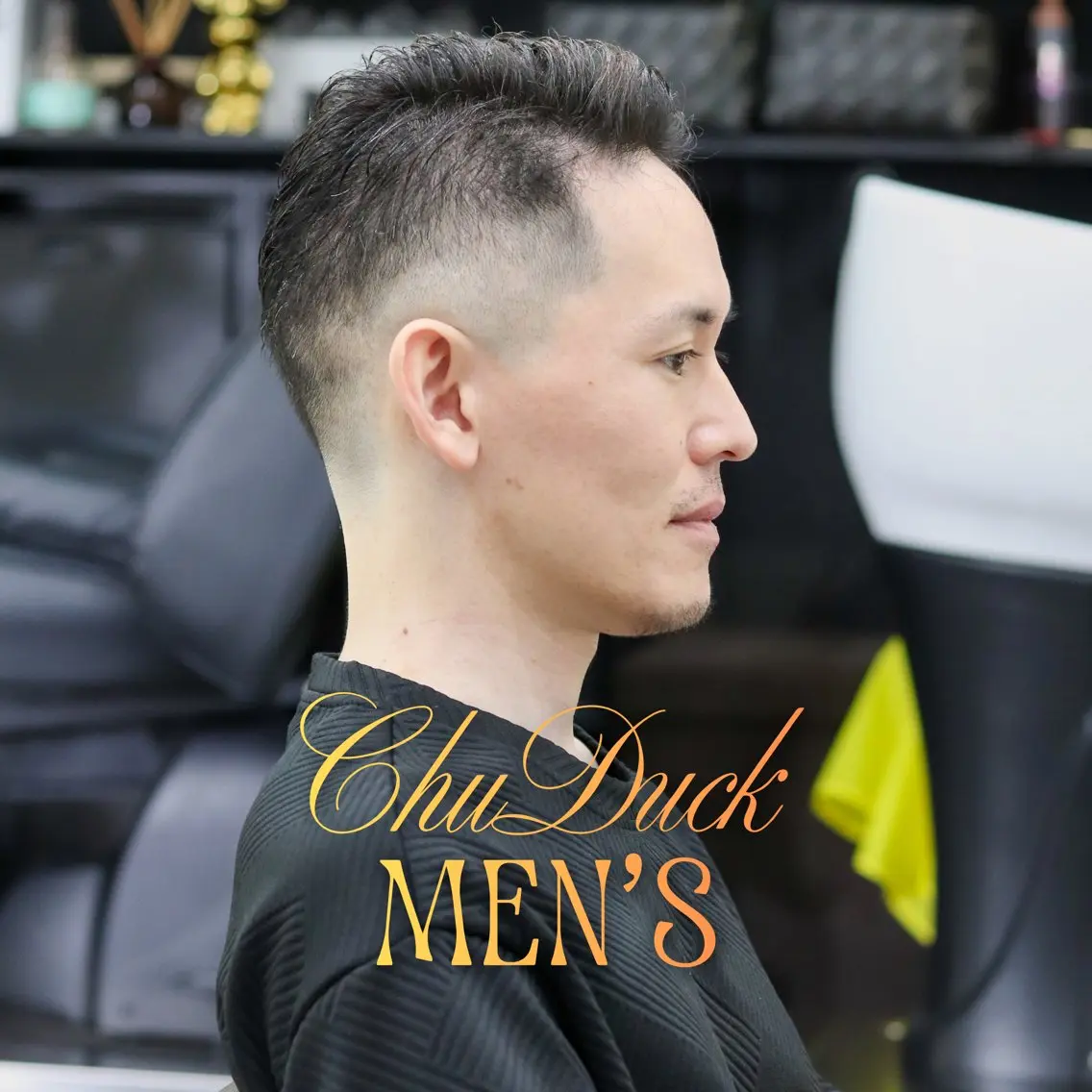 ショート メンズ フェードカット カット フェード×メンズ カット|SHOTAのヘアスタイル
