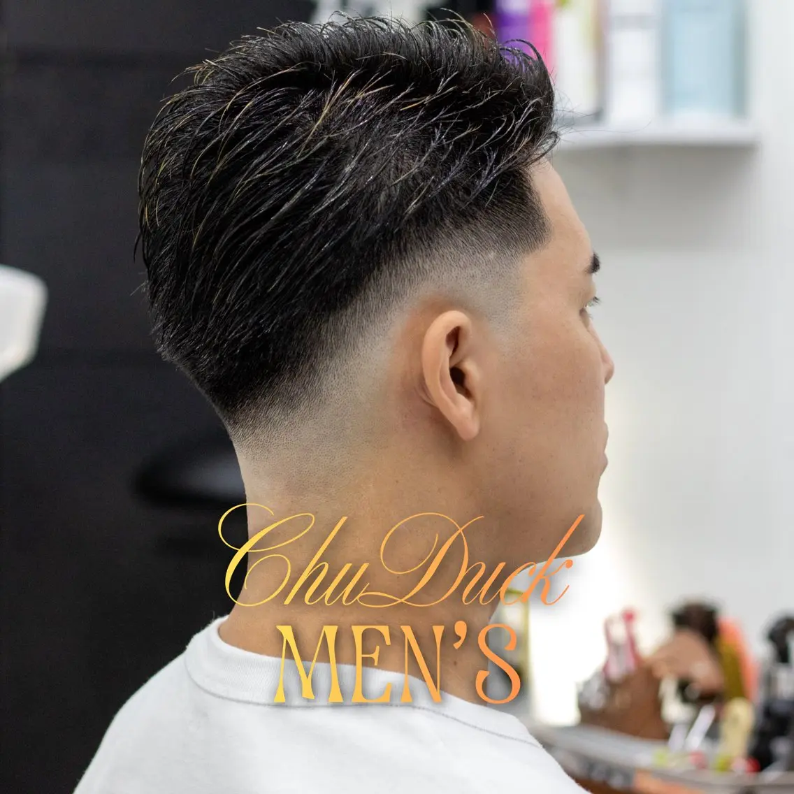 ショート メンズ フェードカット カット フェード×メンズ カット|SHOTAのヘアスタイル