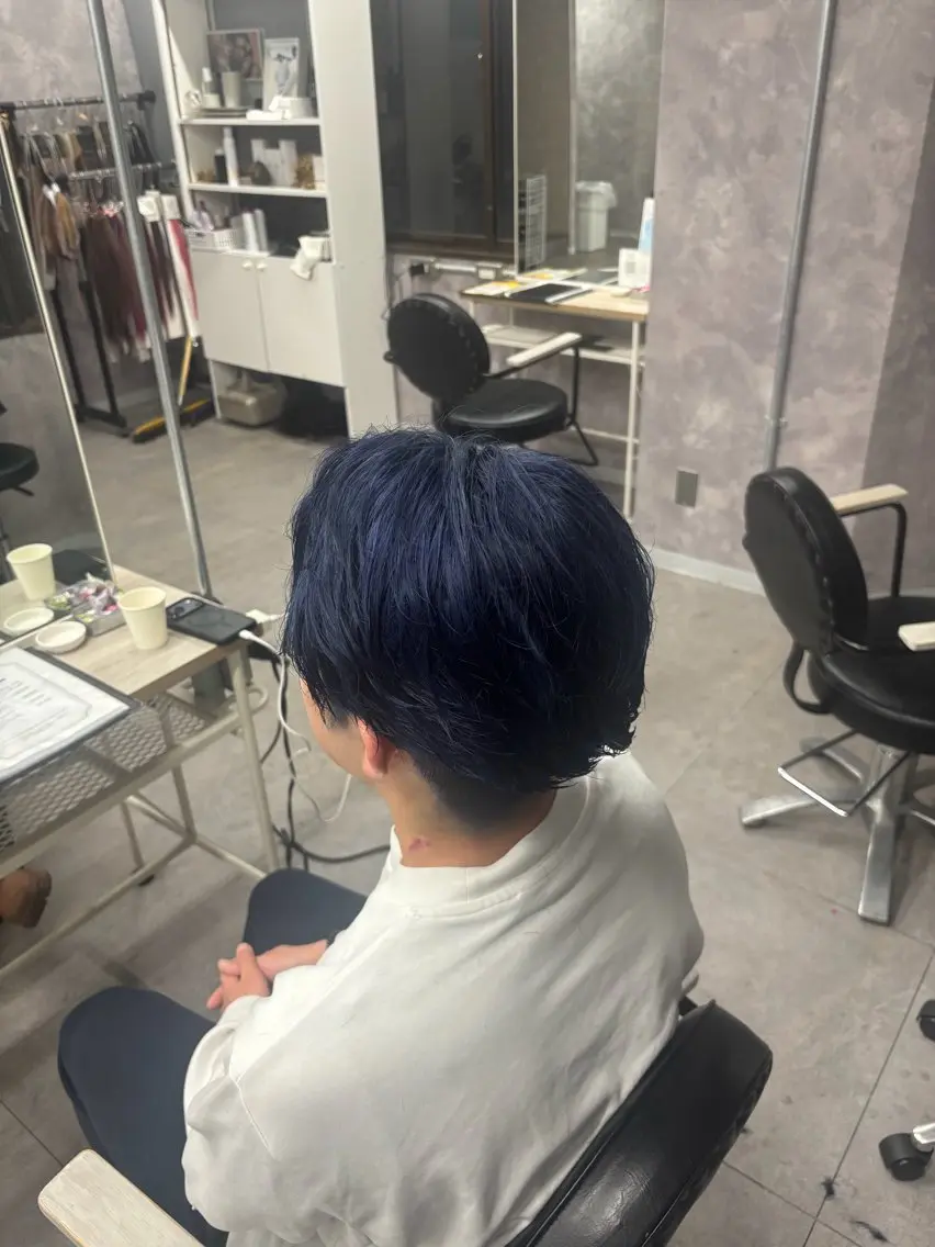 カラー メンズ ヘアカラー Riko🐰💗/ モテ艶髪《本厚木》のヘアスタイル